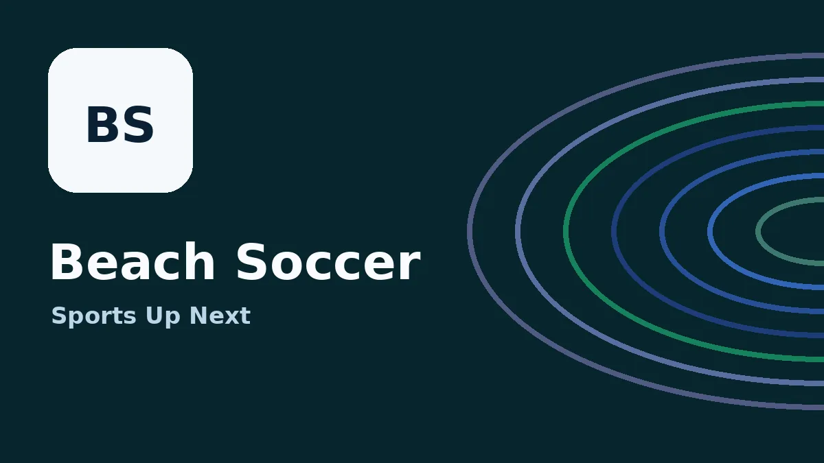 Beach Soccer news thumbnail for Brazil vs Portugal beach soccer 2026: match time, Mundialito schedule and official page
