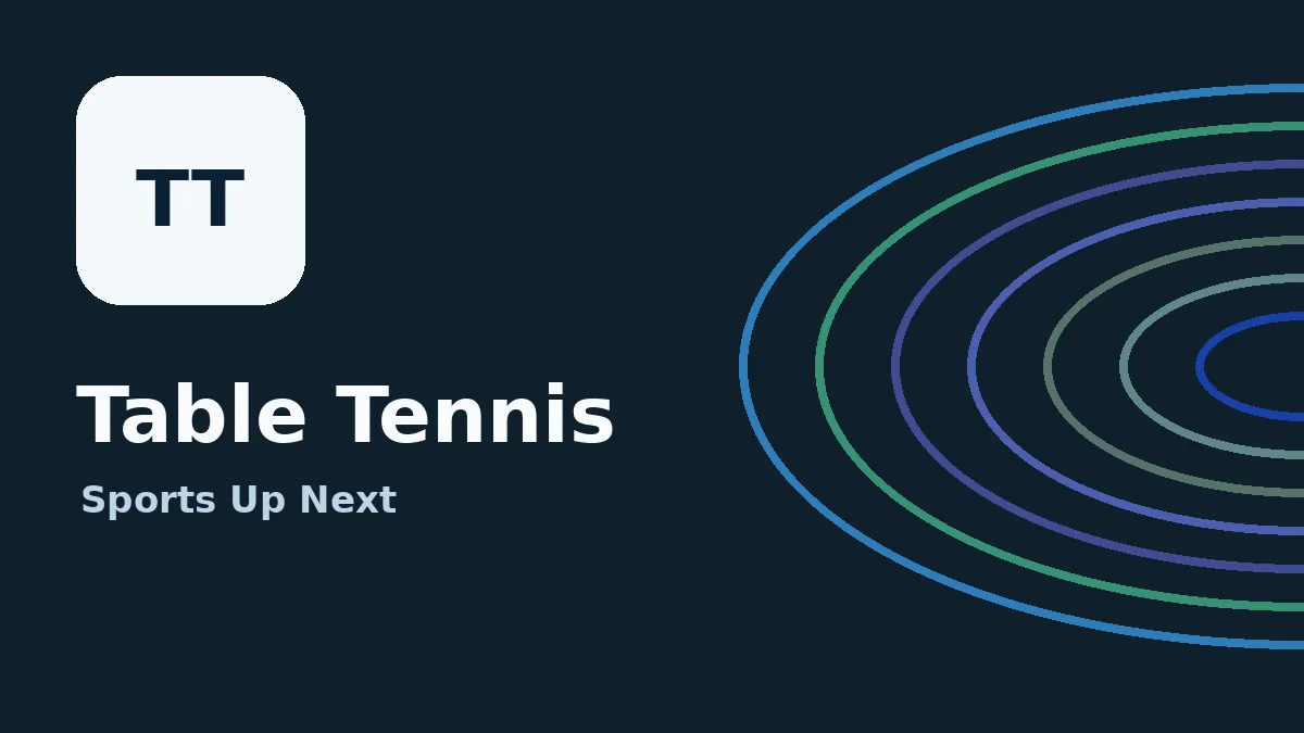 Table Tennis news thumbnail for China Smash 2026: Beijing dates, tournament schedule and official WTT event page